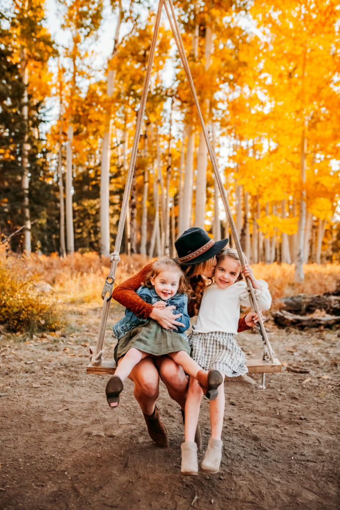 Flagstaff, Arizona family photography at Aspen Corner