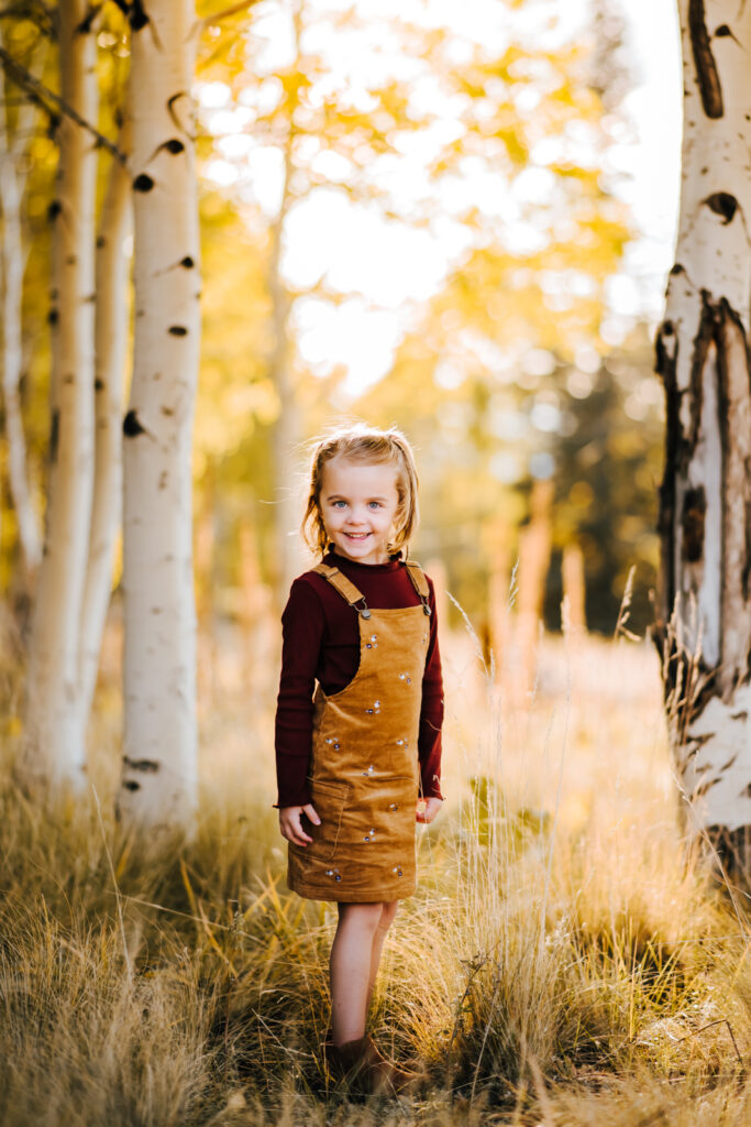 Flagstaff, Arizona family photography at Aspen Corner